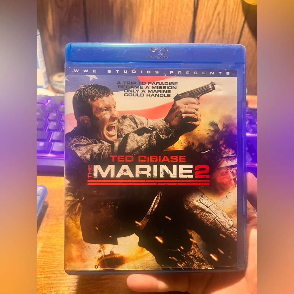WWE The Marine 2 Blu-ray - Blue Cover